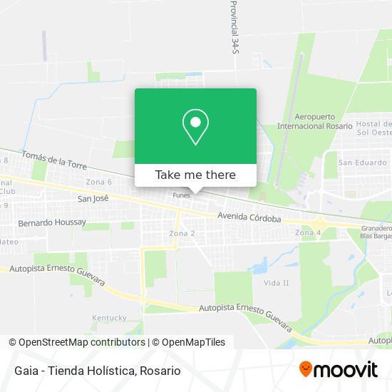 Gaia - Tienda Holística map