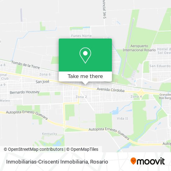 Inmobiliarias-Criscenti Inmobiliaria map