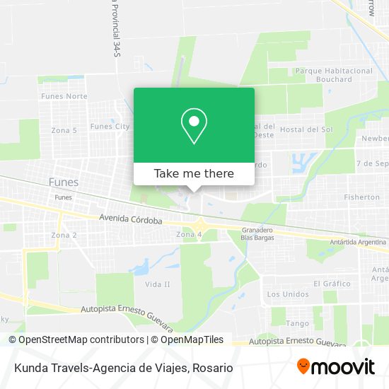Kunda Travels-Agencia de Viajes map