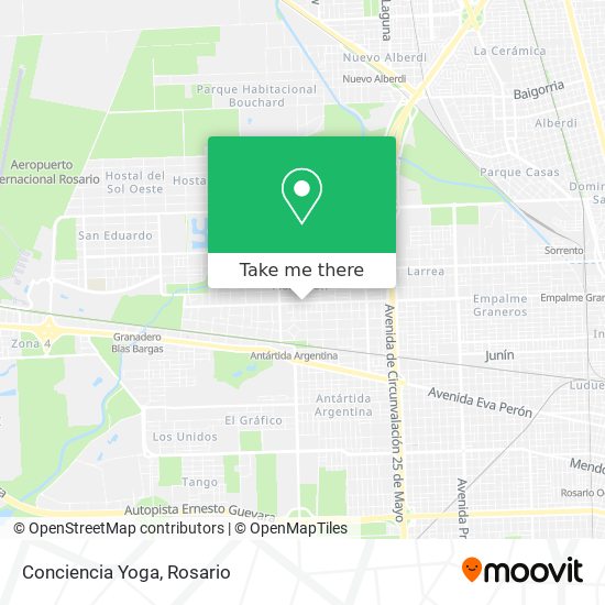 Conciencia Yoga map