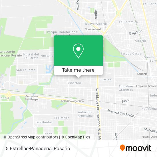 5 Estrellas-Panadería map