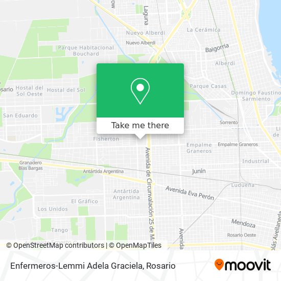 Enfermeros-Lemmi Adela Graciela map