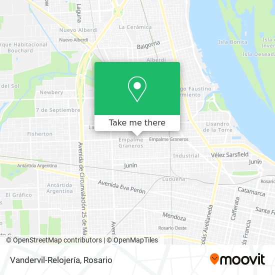 Vandervil-Relojería map
