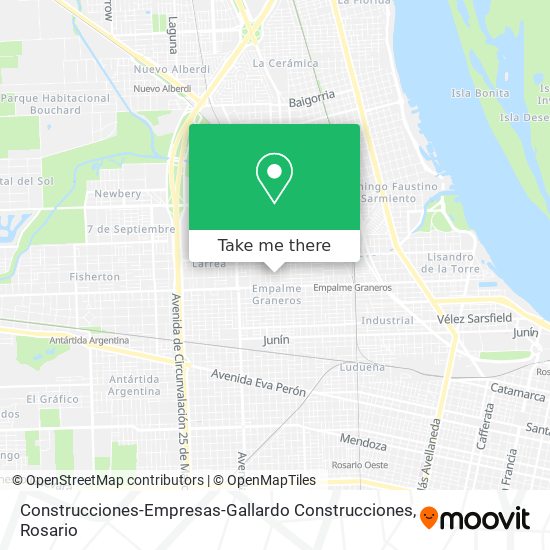 Construcciones-Empresas-Gallardo Construcciones map