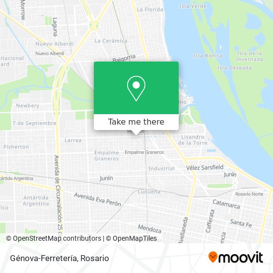 Génova-Ferretería map