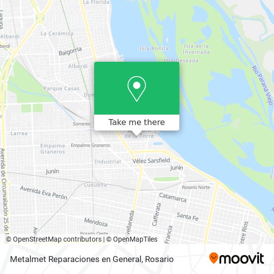 Metalmet Reparaciones en General map