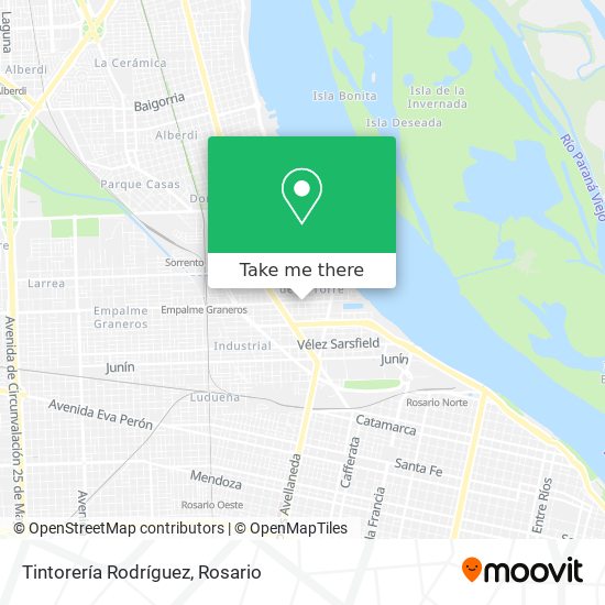 Tintorería Rodríguez map
