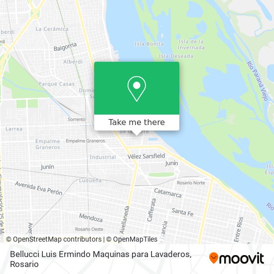 Bellucci Luis Ermindo Maquinas para Lavaderos map