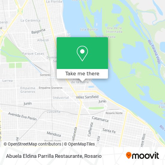Abuela Eldina Parrilla Restaurante map