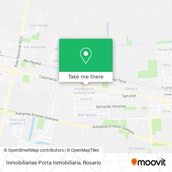 Mapa de Inmobiliarias-Porta Inmobiliaria