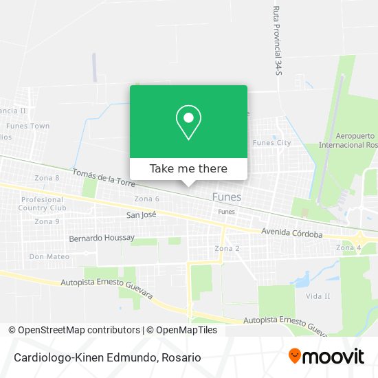 Cardiologo-Kinen Edmundo map