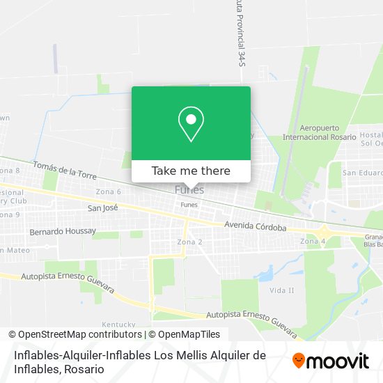 Mapa de Inflables-Alquiler-Inflables Los Mellis Alquiler de Inflables