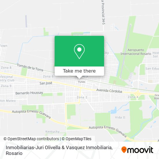 Inmobiliarias-Juri Olivella & Vasquez Inmobiliaria map