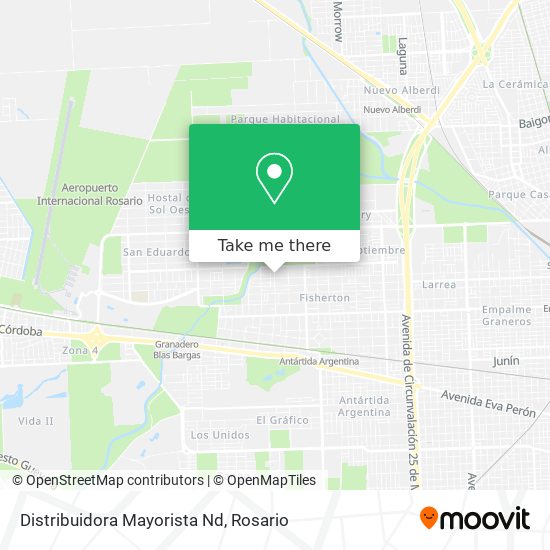 Distribuidora Mayorista Nd map
