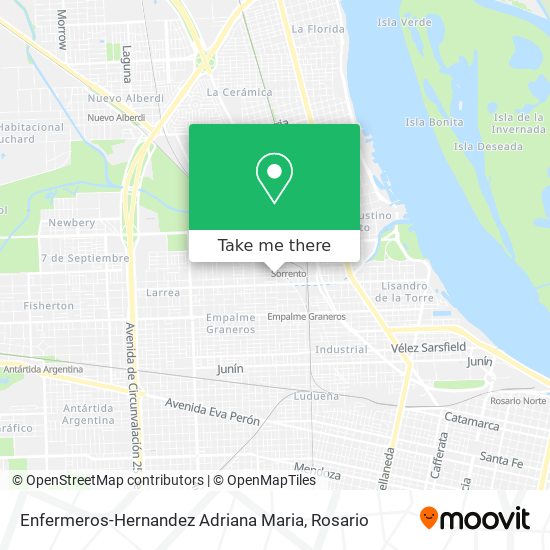 Enfermeros-Hernandez Adriana Maria map