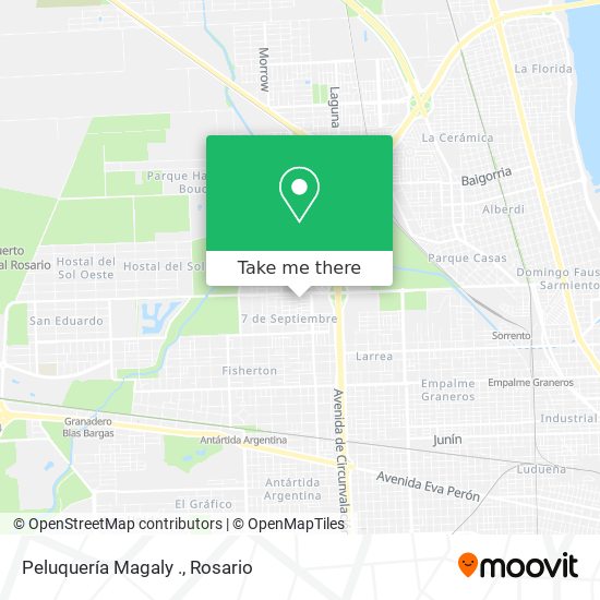 Peluquería Magaly . map