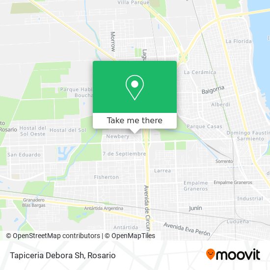 Mapa de Tapiceria Debora Sh