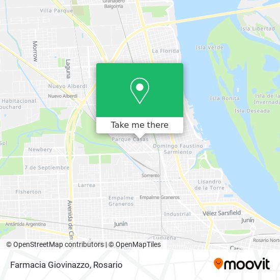 Mapa de Farmacia Giovinazzo