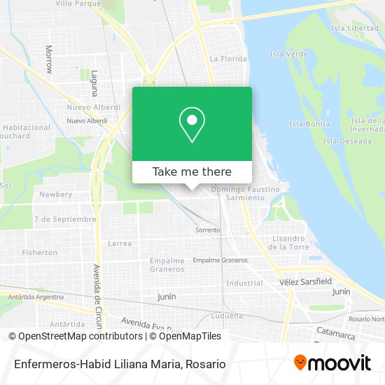 Enfermeros-Habid Liliana Maria map
