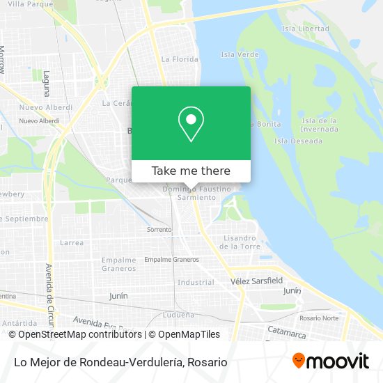 Lo Mejor de Rondeau-Verdulería map