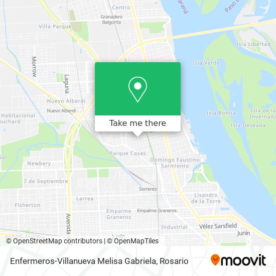 Enfermeros-Villanueva Melisa Gabriela map