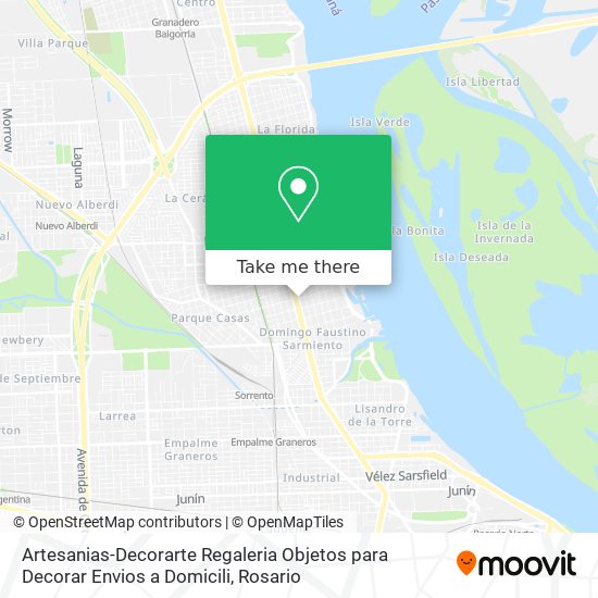 Mapa de Artesanias-Decorarte Regaleria Objetos para Decorar Envios a Domicili