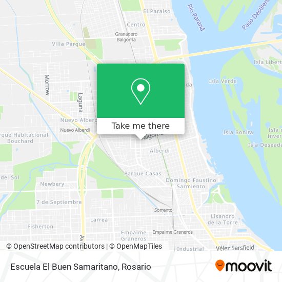 Mapa de Escuela El Buen Samaritano
