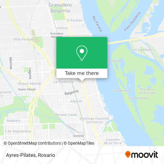 Ayres-Pilates map