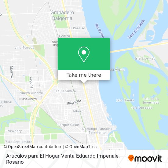 Mapa de Articulos para El Hogar-Venta-Eduardo Imperiale