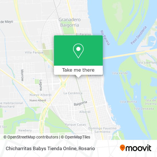 Chicharritas Babys Tienda Online map