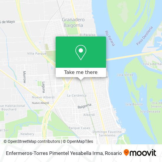 Enfermeros-Torres Pimentel Yesabella Irma map