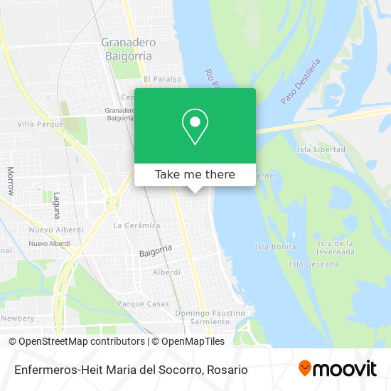 Mapa de Enfermeros-Heit Maria del Socorro