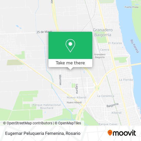 Eugemar Peluqueria Femenina map