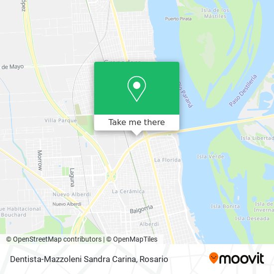 Dentista-Mazzoleni Sandra Carina map