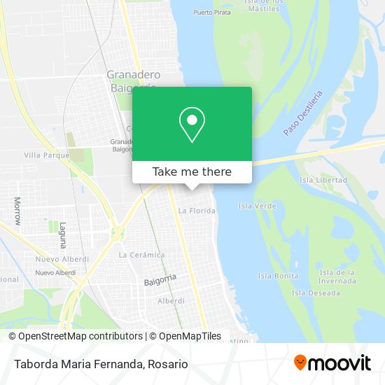 Taborda Maria Fernanda map
