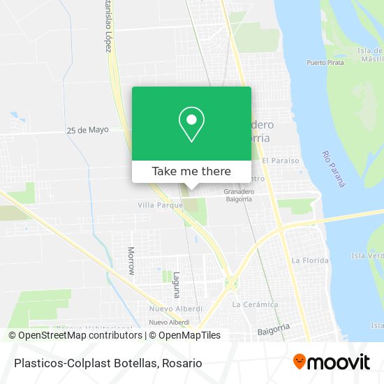 Plasticos-Colplast Botellas map