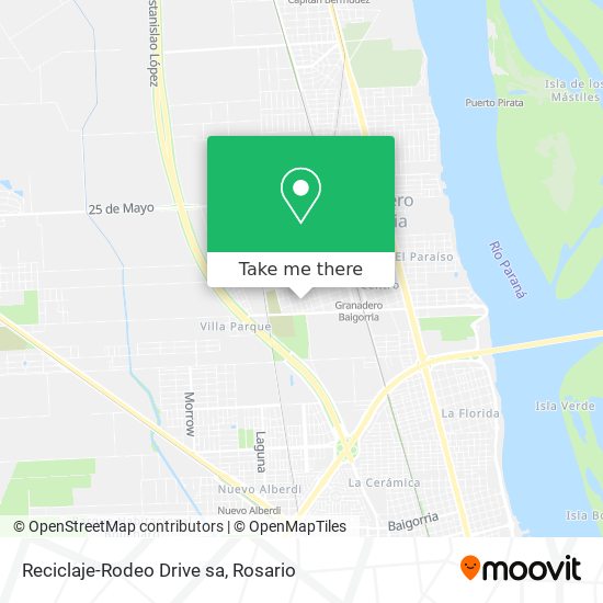 Reciclaje-Rodeo Drive sa map