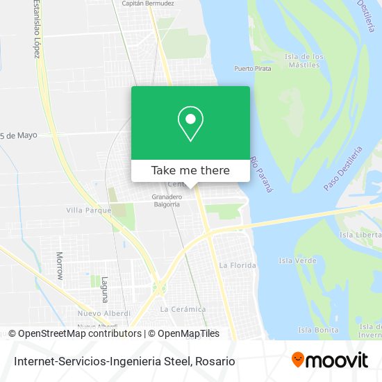 Mapa de Internet-Servicios-Ingenieria Steel
