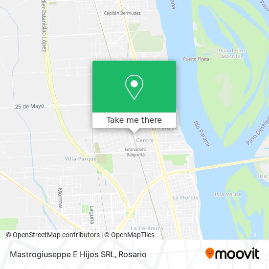 Mastrogiuseppe E Hijos SRL map