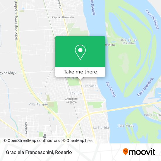 Mapa de Graciela Franceschini