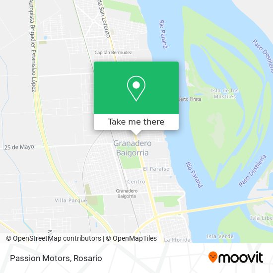 Passion Motors map