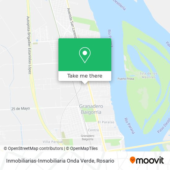 Mapa de Inmobiliarias-Inmobiliaria Onda Verde