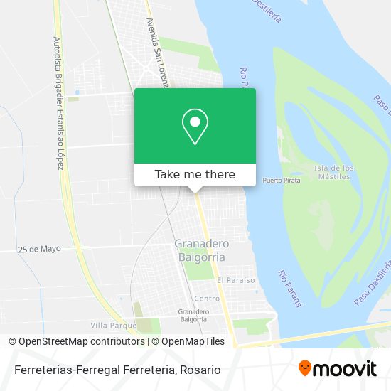 Ferreterias-Ferregal Ferreteria map