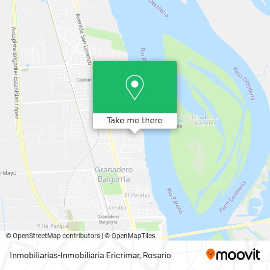 Inmobiliarias-Inmobiliaria Ericrimar map