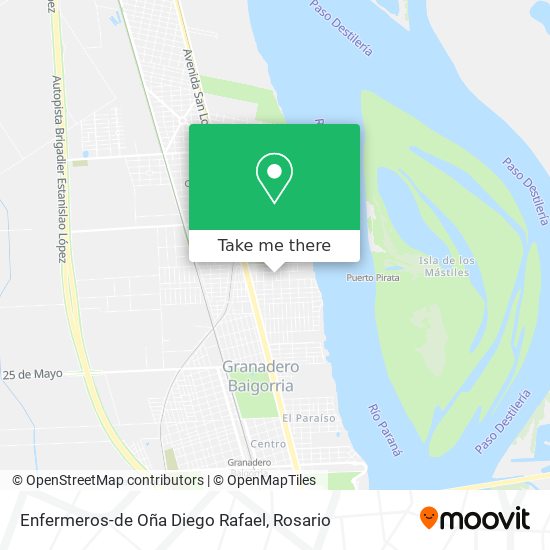 Mapa de Enfermeros-de Oña Diego Rafael
