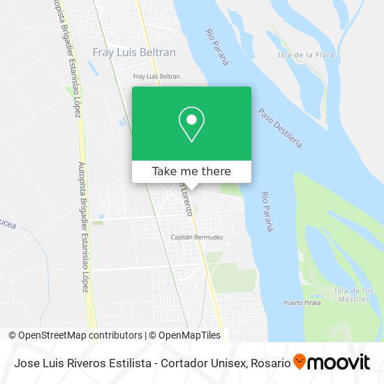 Jose Luis Riveros Estilista - Cortador Unisex map