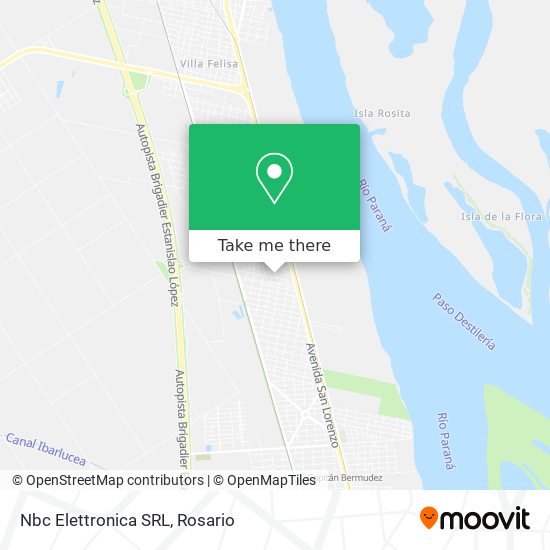 Mapa de Nbc Elettronica SRL