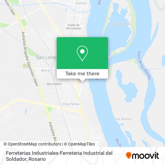 Mapa de Ferreterias Industriales-Ferreteria Industrial del Soldador