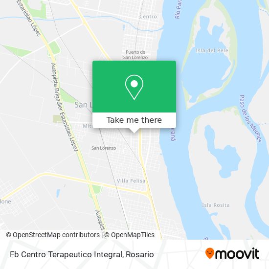 Fb Centro Terapeutico Integral map