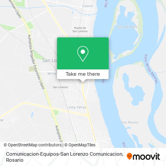Mapa de Comunicacion-Equipos-San Lorenzo Comunicacion
